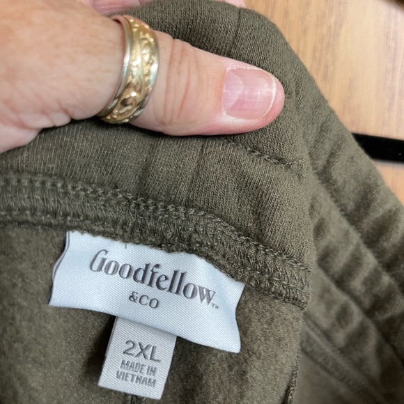 Mens Goodfellow and Co size 2X Joggers Sweatpants with pockets NWT - Picture 4 of 5